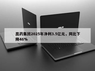 昆药集团2025年净利3.5亿元，同比下降46%